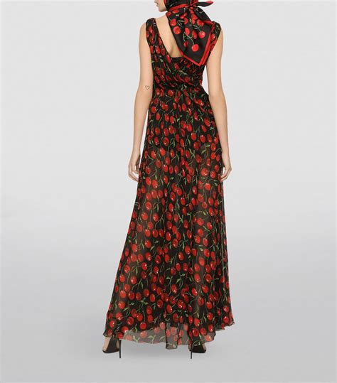 dolce gabbana cherry dress